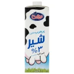 شیر 1 لیتری پرچرب میهن